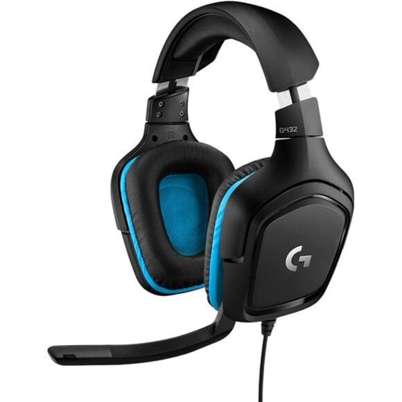 Logitech G432 Wired Gaming Headset 7.1 Surround Sound